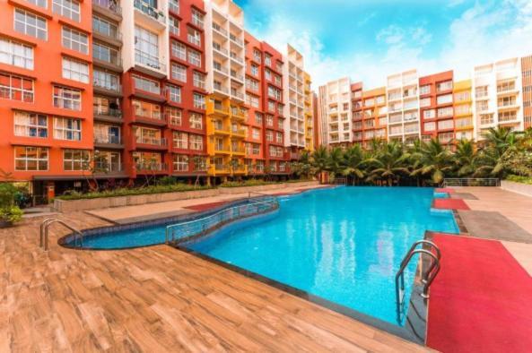 Tata Rio De Goa, Good Stay 2 Bhk Pool View Premium Apartment, 805 Даболим Екстериор снимка